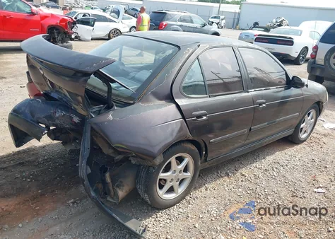 2001 Nissan Sentra Se from USA, damaged, VIN 3N1BB51D11L127834